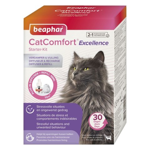 BEAPHAR CatComfort Calming Diffuser - z zawartością feromonów dla kotów - 48ml BEAPHAR CatComfort Calming Diffuser - z zawartością feromonów dla kotów - 48ml