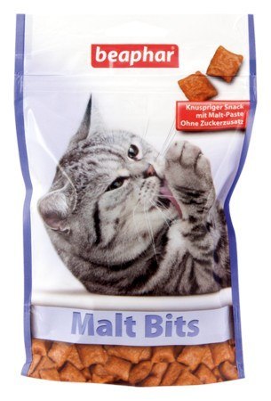 BEAPHAR Malt Bits - przysmak dla kotów przeciwko pilobezoarom - 35 g BEAPHAR Malt Bits - przysmak dla kotów przeciwko pilobezoarom - 35 g