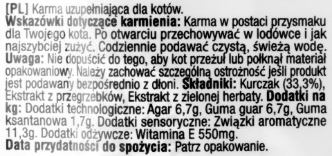INABA Churu Pops Kurczak - przysmak dla kota - 4x15 g INABA Churu Pops Kurczak - przysmak dla kota - 4x15 g