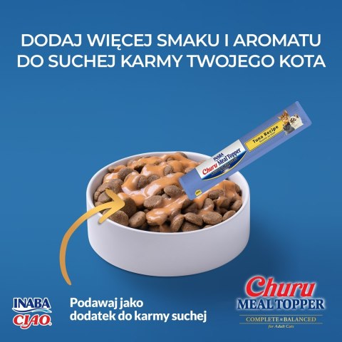 INABA MEAL TOPPER Tuńczyk - kot 4x14g INABA MEAL TOPPER Tuńczyk - kot 4x14g