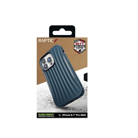 X-Doria Raptic Clutch - Biodegradowalne etui iPhone 14 Pro (Drop-Tested 3m) (Blue) X-Doria Raptic Clutch - Biodegradowalne etui iPhone 14 Pro (Drop-Tested 3m) (Blue)