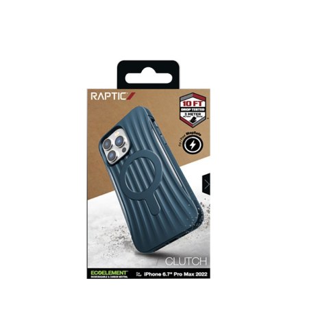 X-Doria Raptic Clutch MagSafe - Biodegradowalne etui iPhone 14 Pro Max (Drop-Tested 3m) (Marine Blue) X-Doria Raptic Clutch MagSafe - Biodegradowalne etui iPhone 14 Pro Max (Drop-Tested 3m) (Marine Blue)