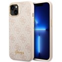 Guess 4G Metal Camera Outline Case - Etui iPhone 14 (Różowy)