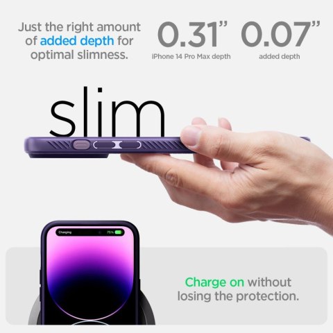 Spigen Liquid Air - Etui do iPhone 14 (fioletowy) Spigen Liquid Air - Etui do iPhone 14 (fioletowy)