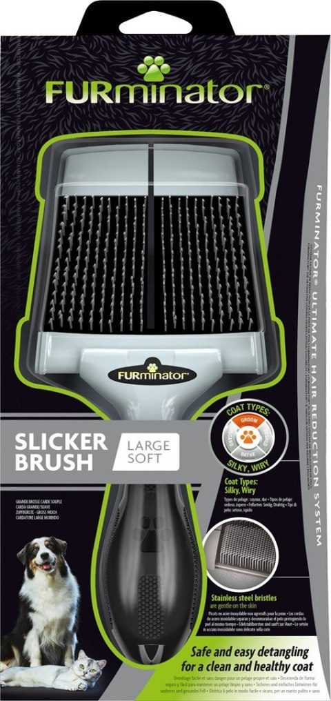 FURminator - Szczotka pudlówka dla psów i kotów - L Soft FURminator - Szczotka pudlówka dla psów i kotów - L Soft