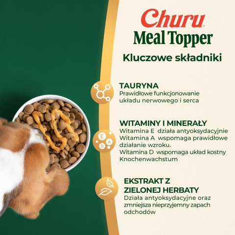 INABA MEAL TOPPER Kurczak z serem - pies 4x14g INABA MEAL TOPPER Kurczak z serem - pies 4x14g