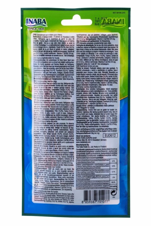 Przysmak CHURU 4P Kurczak&Tuńczyk dla psa 4x14g Przysmak CHURU 4P Kurczak&Tuńczyk dla psa 4x14g