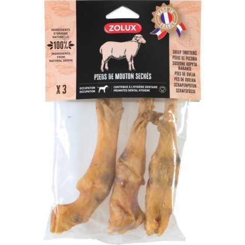 ZOLUX Przysmak nat. dla psa Nóżka barania x 3,150g ZOLUX Przysmak nat. dla psa Nóżka barania x 3,150g