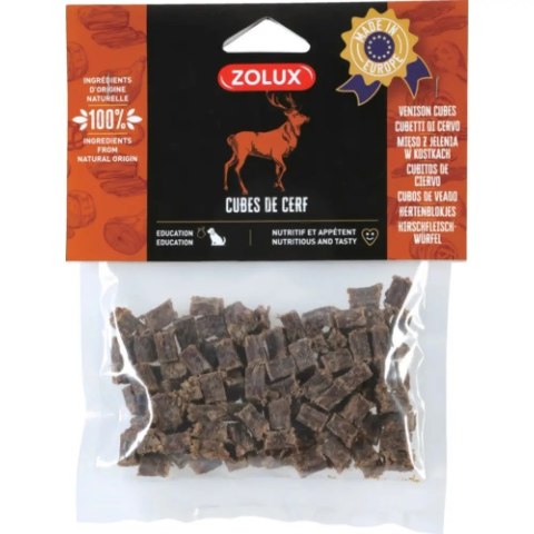 ZOLUX Przysmak naturalny dla psa Kostki jeleń 100g ZOLUX Przysmak naturalny dla psa Kostki jeleń 100g