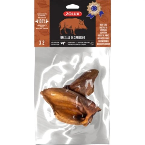 ZOLUX Przysmak naturalny dla psa Ucho dzika x2 52 g ZOLUX Przysmak naturalny dla psa Ucho dzika x2 52 g