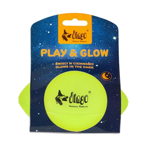 DINGO Zabawka piłka świecąca play&glow 8x14cm DINGO Zabawka piłka świecąca play&glow 8x14cm