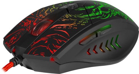 DEFENDER MYSZ PRZEWODOWA TITAN GM-650L OPTIC 800/1600/2400/3200/4800/6400 DPI 6P RGB 52650 DEFENDER MYSZ PRZEWODOWA TITAN GM-650L OPTIC 800/1600/2400/3200/4800/6400 DPI 6P RGB 52650