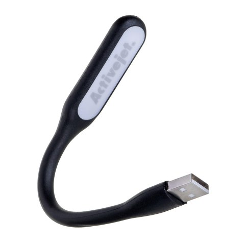 Activejet Lampka do komputera USB LED, do czytania. Napięcie 5V. Moc 1.2W. Materiał PVC. Rozmiar produktu 170*18.5*9mm. Activejet Lampka do komputera USB LED, do czytania. Napięcie 5V. Moc 1.2W. Materiał PVC. Rozmiar produktu 170*18.5*9mm.
