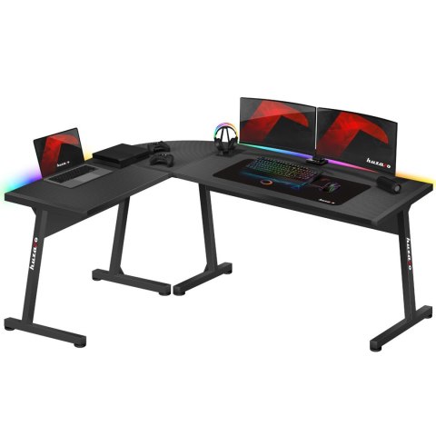 Biurko gamingowe Huzaro Hero 6.0 Balck RGB Biurko gamingowe Huzaro Hero 6.0 Balck RGB