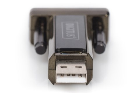 Adapter DIGITUS DA-70156 (USB M - RS-232 M; kolor czarny) Adapter DIGITUS DA-70156 (USB M - RS-232 M; kolor czarny)